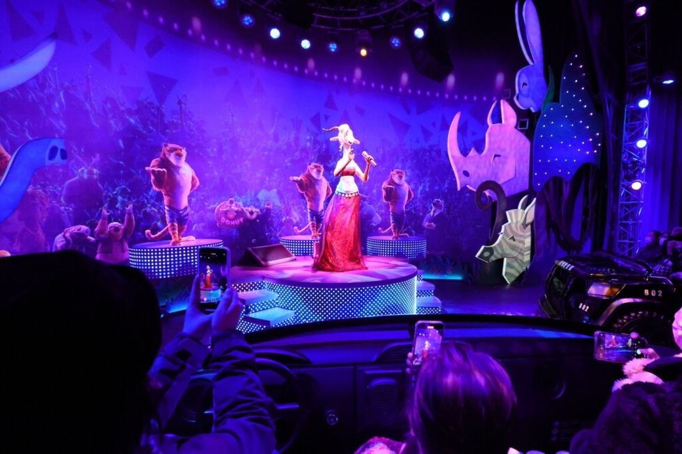 zootopia hot pursuit shanghai disneyland