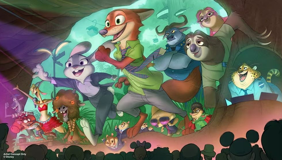 zootopia show disney animal kingdom
