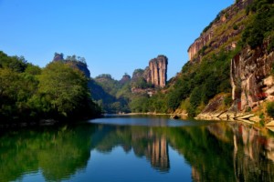 countryside in wuyishan china
