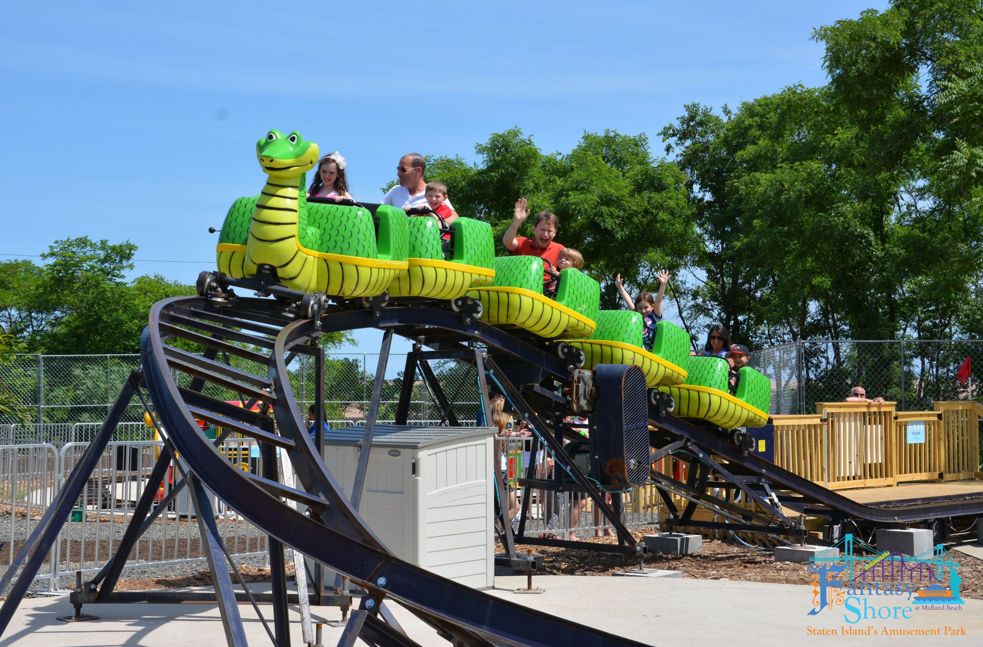 Verrazano Viper, Staten Island's only roller coaster Ride Entertainments