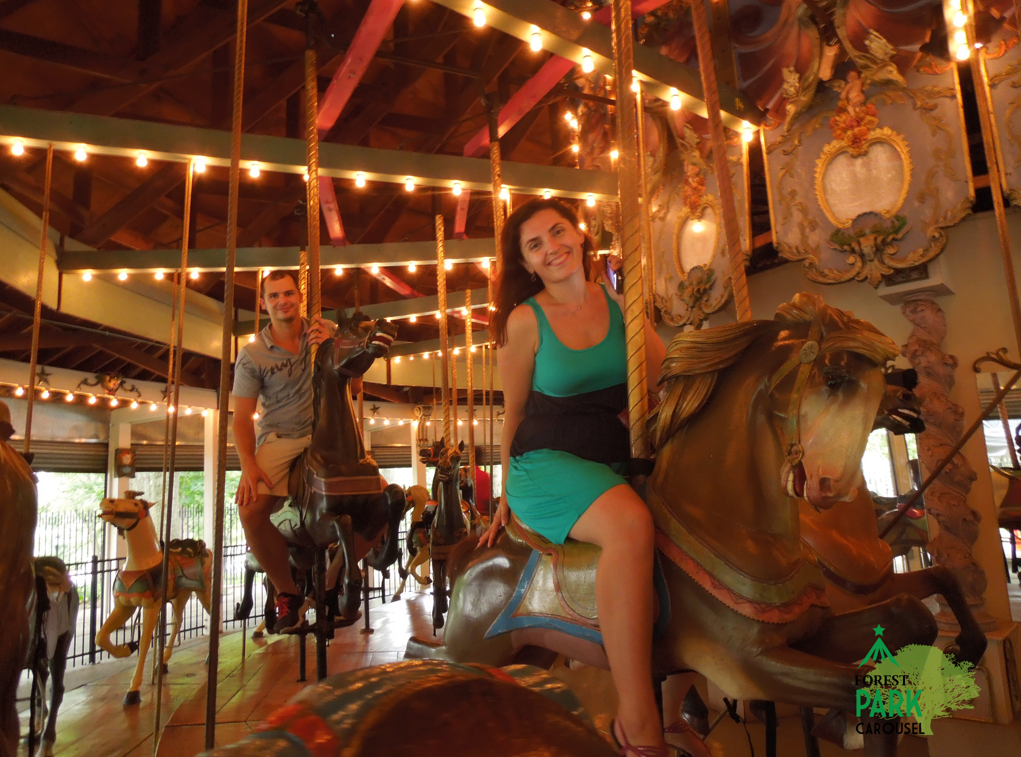 Historic Carousel master carver Daniel Mueller Ride Entertainments