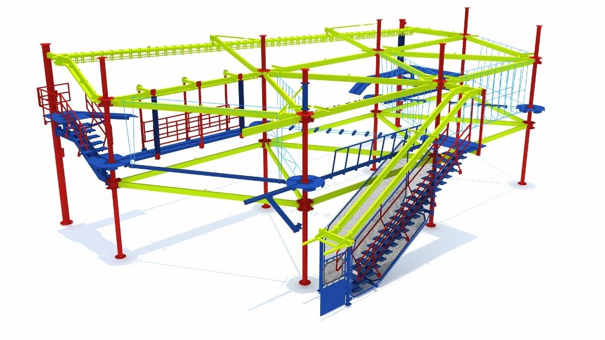 Ropes Courses Inc. to Supply Sky Trail® to Sports Force Parks at Cedar ...