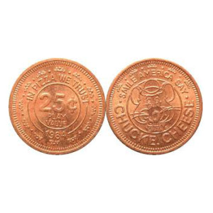 chuck e cheese tokens