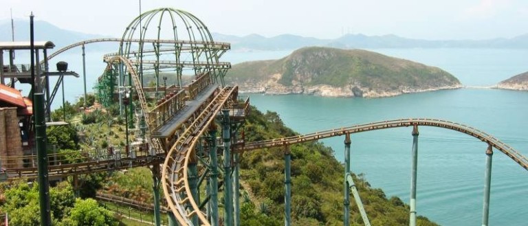 ocean park mine train