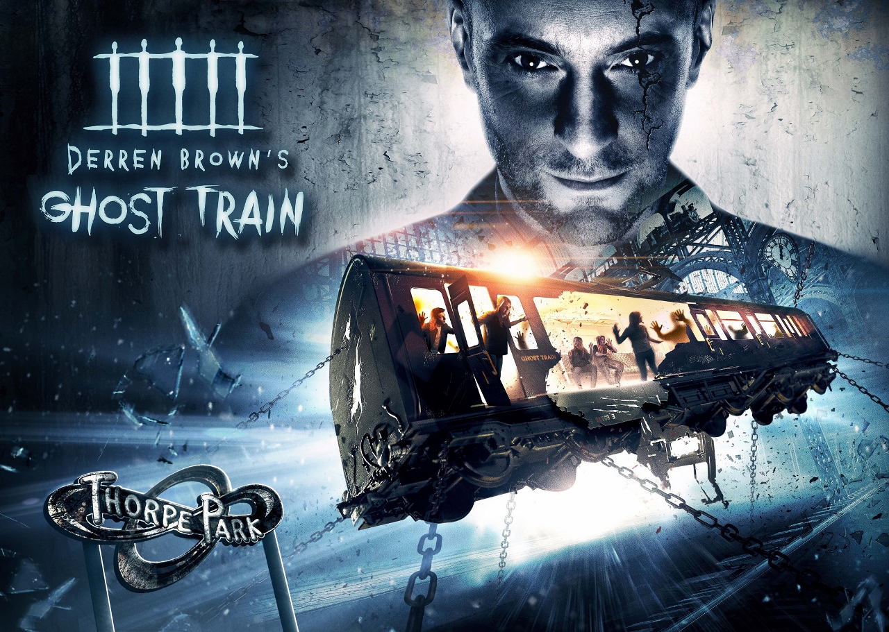Derren Brown's Ghost Train Opens Spring 2016 at Thorpe Park Blooloop