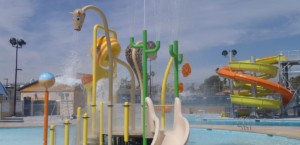 Waterplay aquatic playground