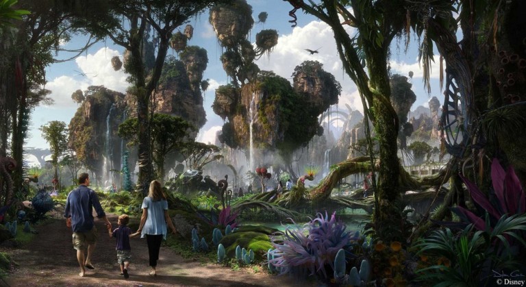 Pandora The World of AVATAR Concept Art Disney