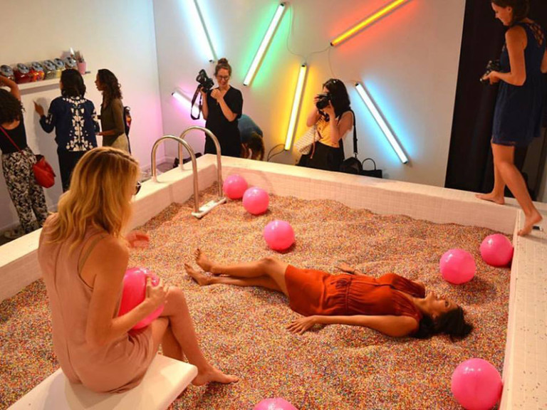 museum of ice cream sprinkle pool