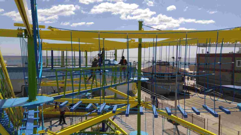 Ropes Courses Provides Sky Trail® Attraction to Florida's Seascape Towne Centre Development