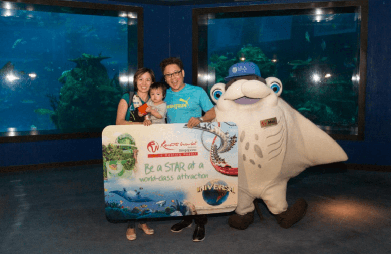 SEA Aquarium 10 millionth visitor