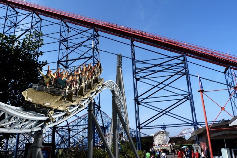 Blackpool Pleasure Beach New Launch Coaster Icon Mack Rides 2