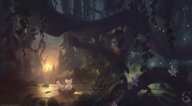 moomin character midsummer artwork gutsy