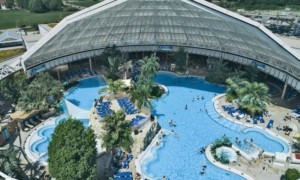 Polin waterslides star at glass-domed Waterworld in $190m Park of Poland