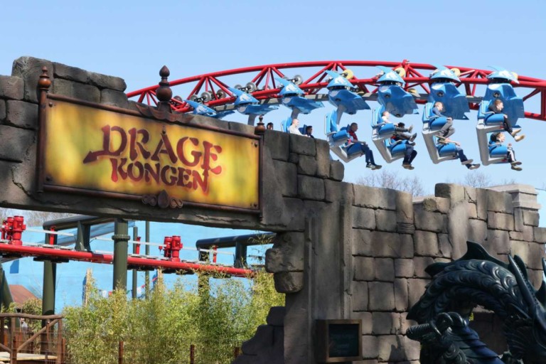 Intamin's record-breaking (Dragekongen) Dragon King coaster turns up the heat at Djurs Sommerland