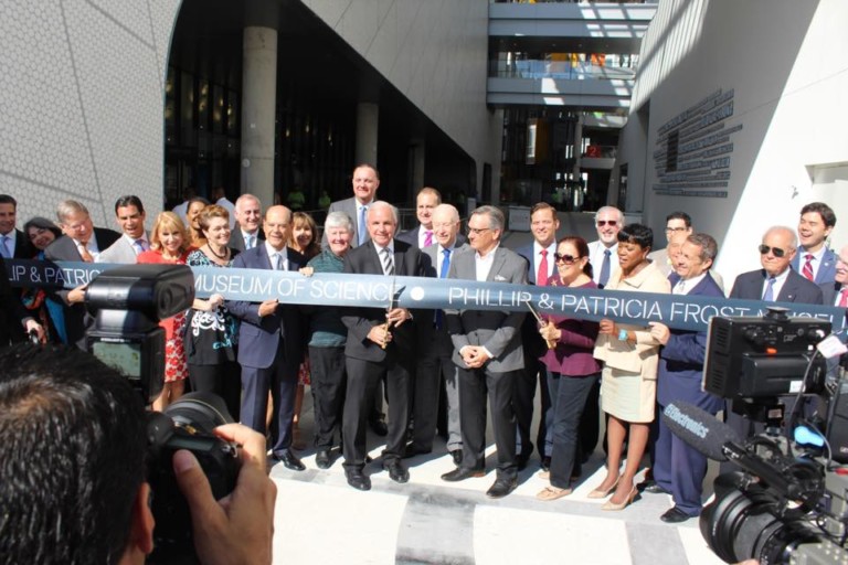 Warm celebrations as Frost Science Museum finally opens in Miami