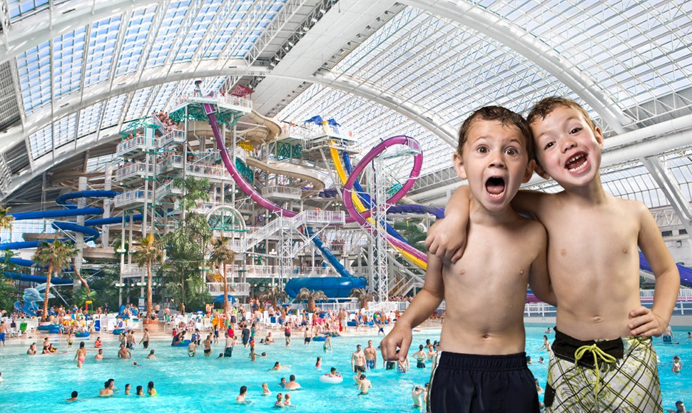 West Edmonton Mall Smaller Footprint Waterparks