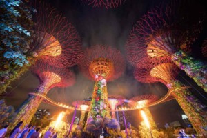 Christie illuminates Gardens of the Bay spectacular, Singapore