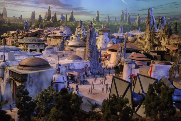 STAR WARS-THEMED LAND MODEL Disney