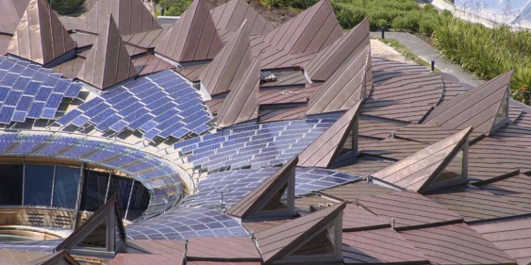 Solar Panels at The Eden Project