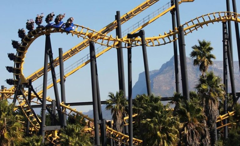 Ratanga Junction roller coaster