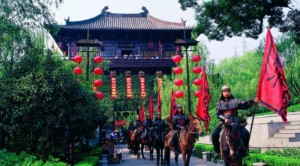 hangzhou where guests are put in the stocks