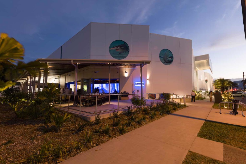 cairns aquarium queensland building exterior