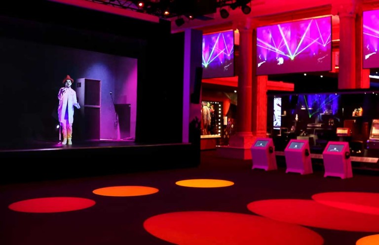 digital projection create Boy George hologram show at Britihs Music Experience