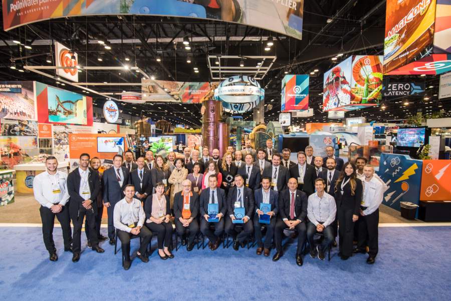 Polin makes a splash at IAAPA Attractions Expo winning 4 Brass Ring Awards