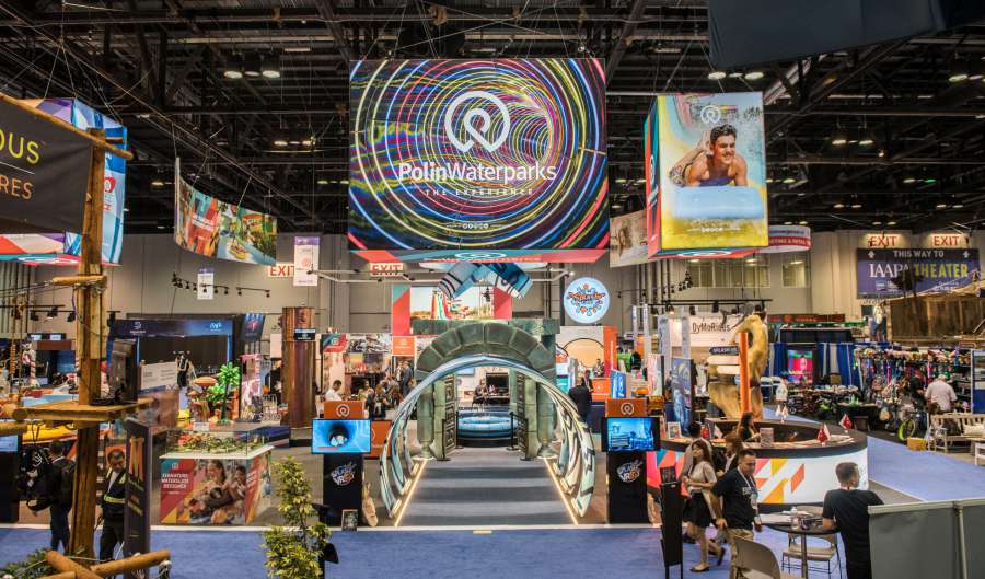 Polin makes a splash at IAAPA Attractions Expo winning 4 Brass Ring Awards