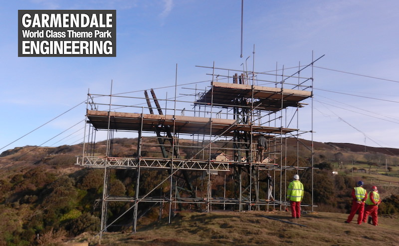 Repairs on site the Needles Chairlift