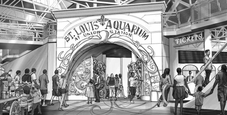 St. Louis Aquarium at union station entrance a (1)