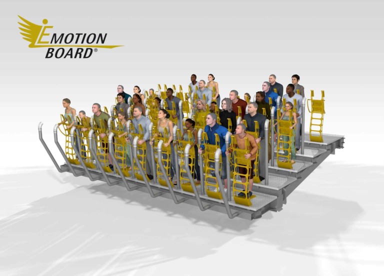 Ride Entertainment: E-Motionboard flying theatre set to debut at Six Flags Dubai