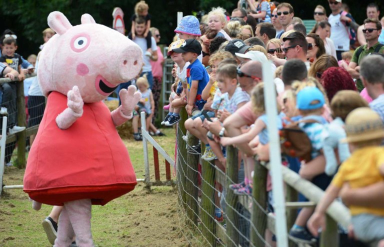 Rainbow Productions licensed character Peppa Pig NFAN trade event