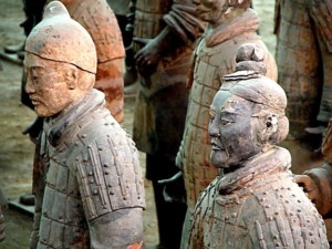 terracotta warriors