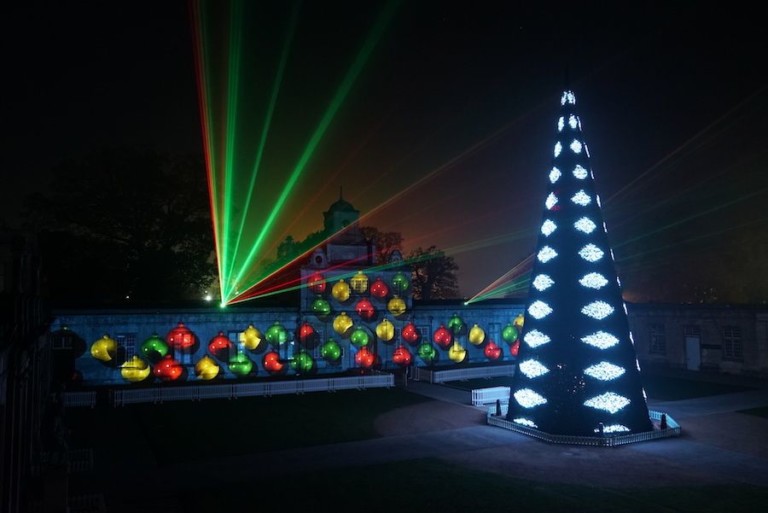 festival of lights longleat lci productions projection mapping