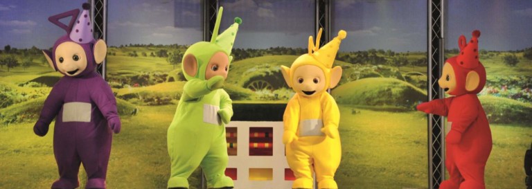 teletubbies and tiddlytubbies in new Butlins Big Play Date show