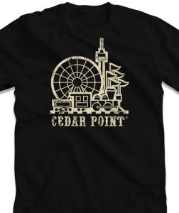 Cedar point retro t-shirt apparel