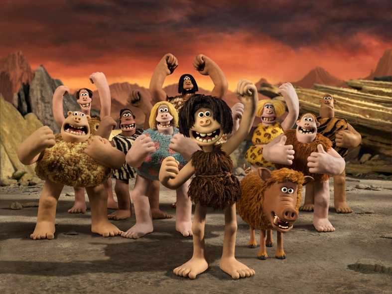 aardman early man tribe characters west midland safari park