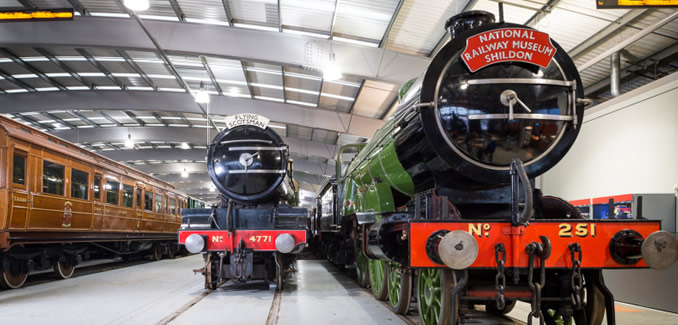 National Railway Museum in York. NRM.