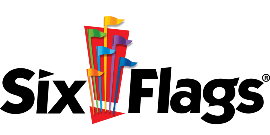 Six Flags entertainment logo