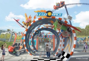 The Great Lego Race. Legoland. Florida. VR coaster. Virtual reality.