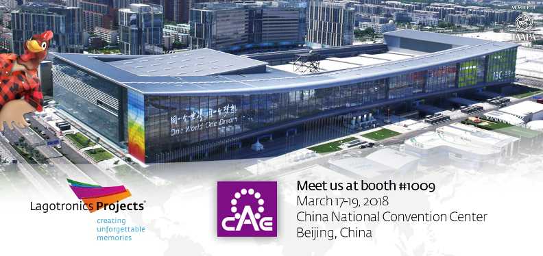 china attractions expo cae 2018 poster