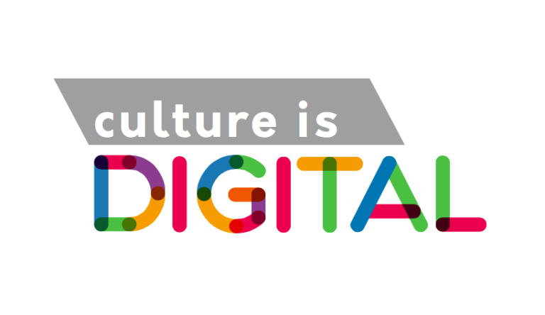 Culture is digital logo technology, arts council england