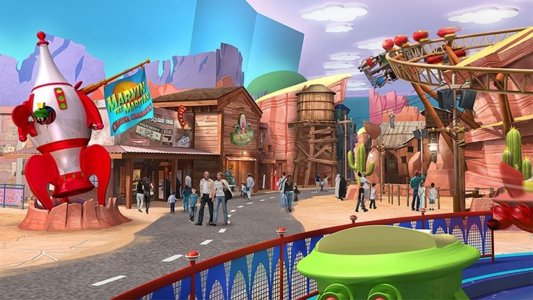 Dynamite Gulch at Warner Bros World Abu Dhabi