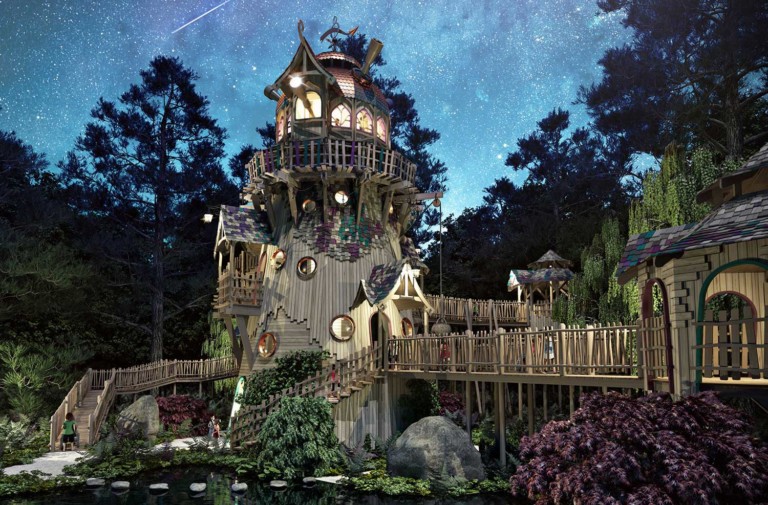 timbalaya observatory at night sky
