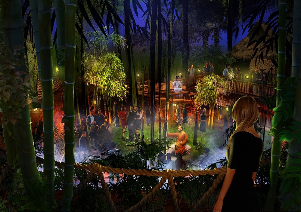 The forest level at Kind Heaven. Concept art provided by Immersive Artistry.