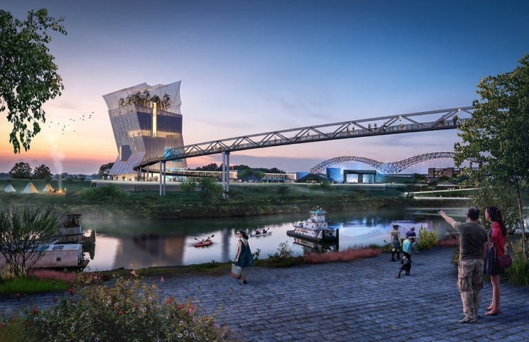 Mud Island River Park and Cultural Center featuring a Museum Aquarium.