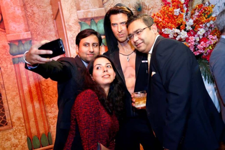 selfie at madame tussauds delhi india merlin entertainments