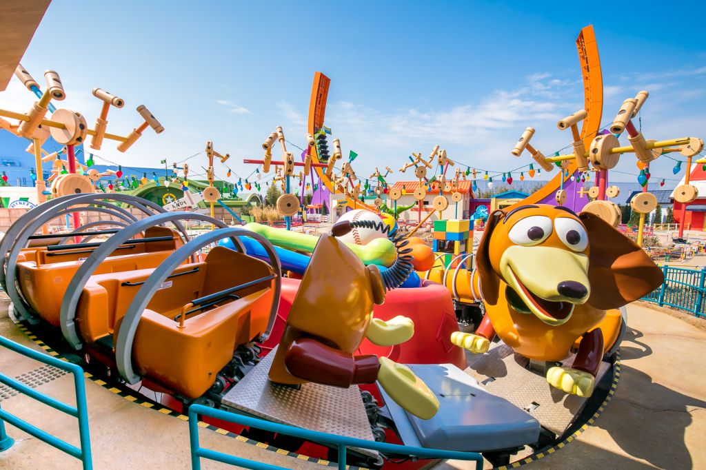 Slinky Dog Spin in Toy Story Land at Shanghai Disneyland