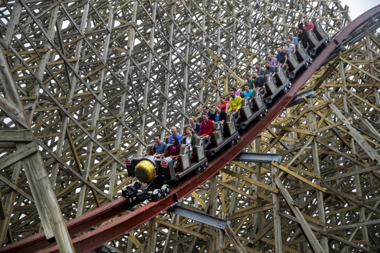 Steel Vengeance hyper-hybrid roller coaster Cedar Point